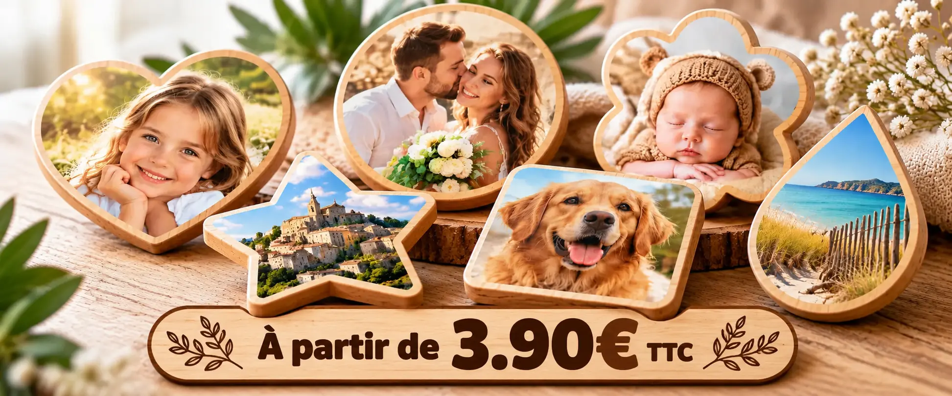 Souvenirs en bois, émotions précieuses